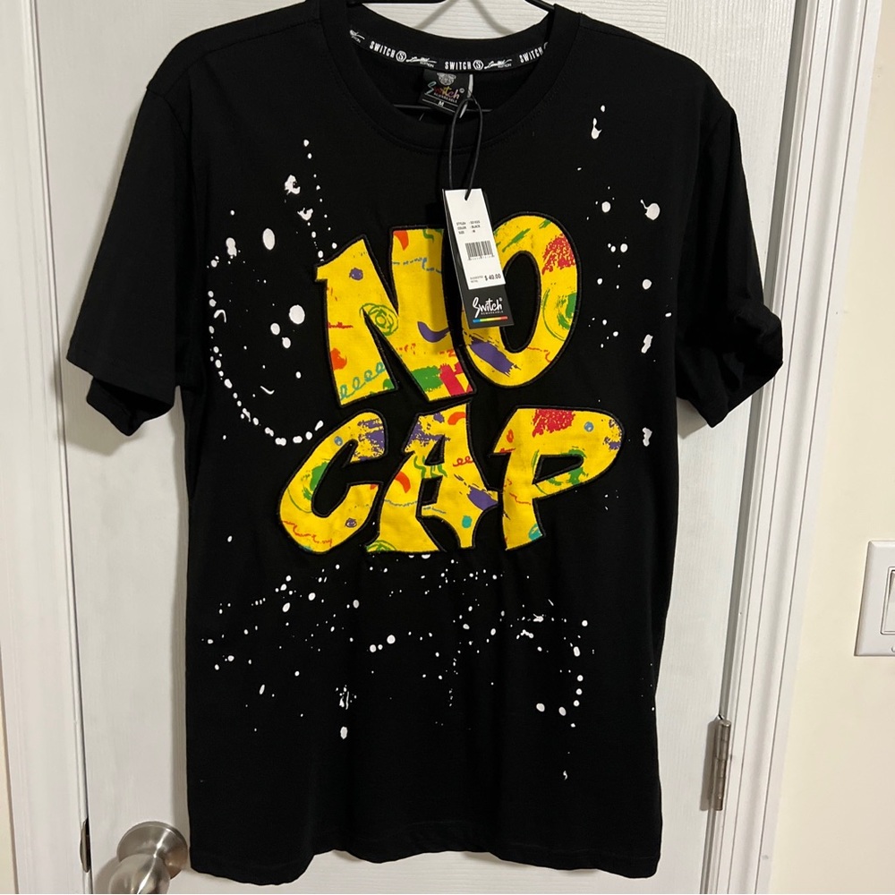 Remarkable No Cap Shirts Sz M